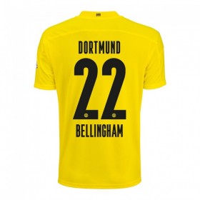 Fußballtrikots Borussia Dortmund Jude Bellingham 22 2020-2021 Kurzarm Heimtrikotsatz kaufen